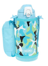 Thermos Vacuum Insulated 2-Way Water Bottle FJJ-601WF Blue 600ml