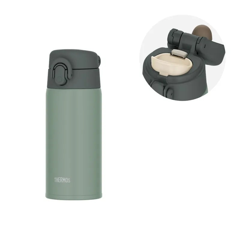 Thermos Vacuum Insulated Mobile Mug JOU-350 Leaf Green 350ml