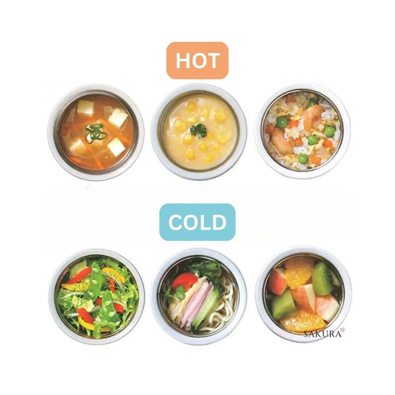 Thermos膳魔师真空保湿便当盒套装JEA-1001烟熏黑