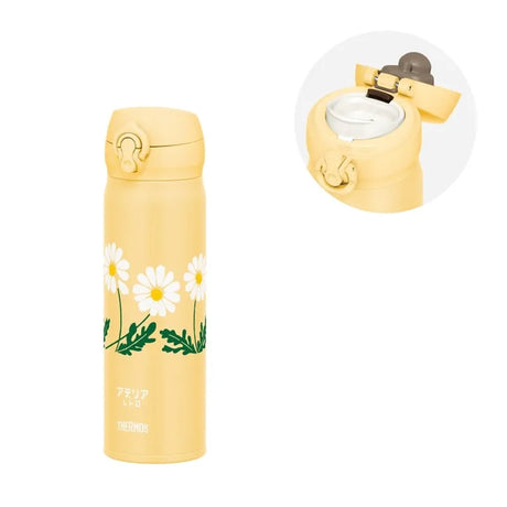 Thermos膳魔师不锈钢保温杯黄色雏菊JNL-500TSS 500ml