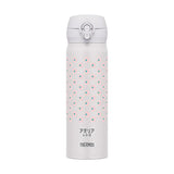 Thermos膳魔师不锈钢保温杯JNL-500TSS浅灰花卉 500ml