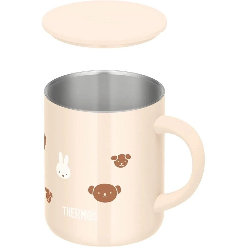 Thermos Vacuum Insulated Mug JDG-351B Miffy Ivory 350mL
