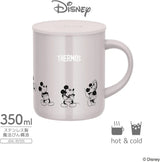 Thermos Vacuum Insulated Mug JDG-351B Mickey White Beige 350ml