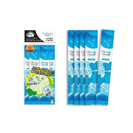 Okuchi Mint Mouthwash 5pcs