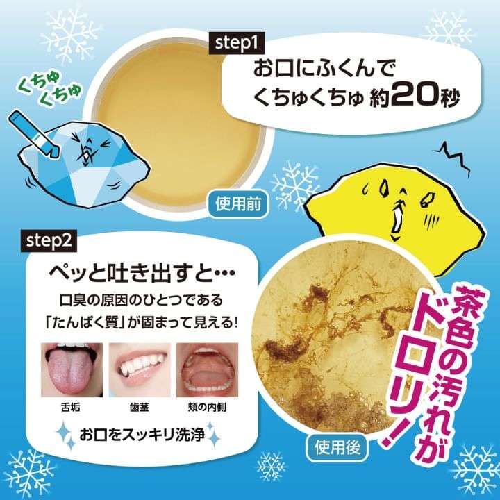 Okuchi Frozen Lemon Mouthwash 5pcs