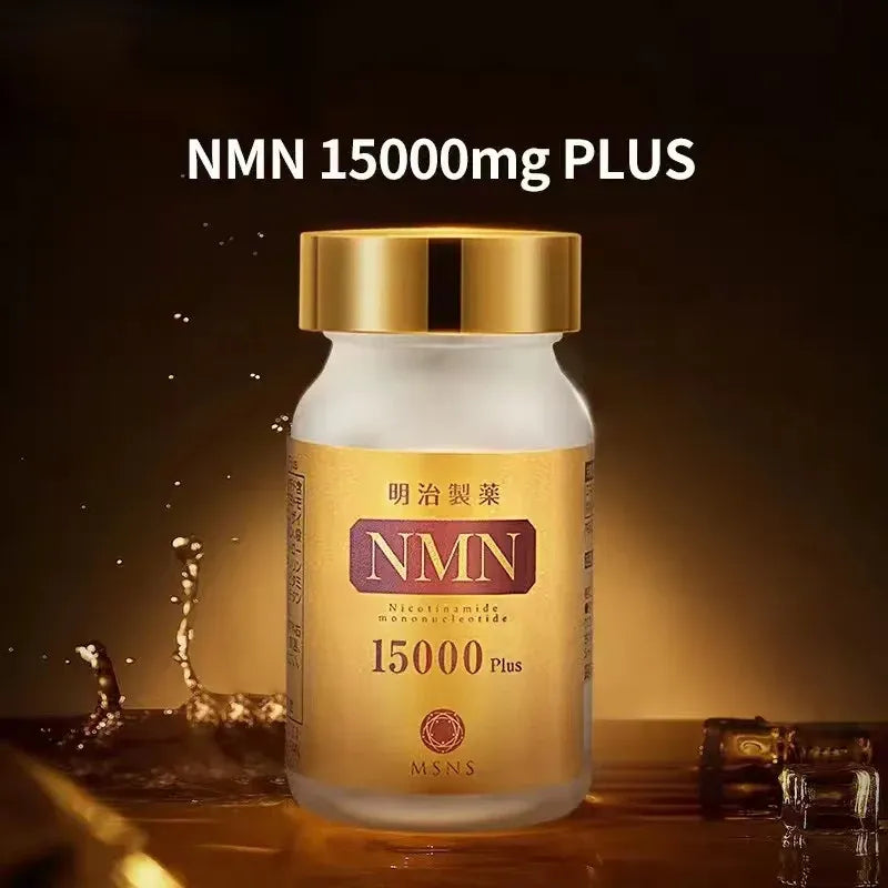 Meiji明治制药NMN15000mg胶囊辅Q10+NAD乳酸菌补充剂 90粒