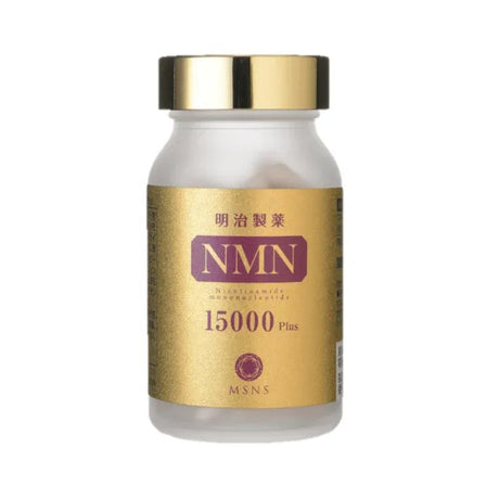 Meiji明治制药NMN15000mg胶囊辅Q10+NAD乳酸菌补充剂 90粒