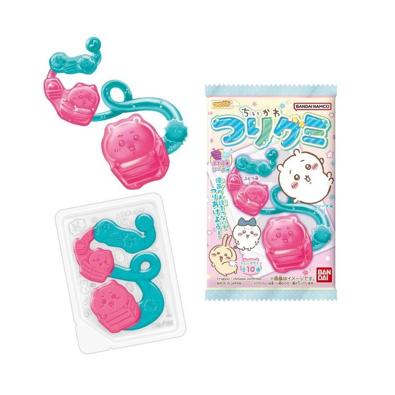 Bandai Candy Chiikawa Fishing Gummy 14g*10