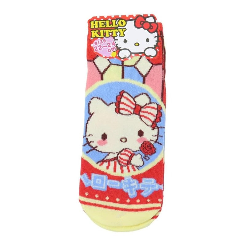 Sanrio三丽鸥印花短袜Hello Kitty