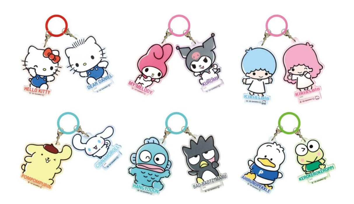 Sanrio三丽鸥角色雨伞标识挂件盲盒