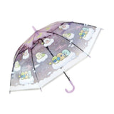 Sanrio三丽鸥Jump系列透明儿童雨伞紫色55cm