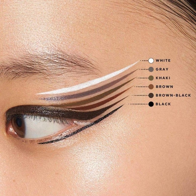 Uzu Eye Opening Liner Liquid Eyeliner Brown Black