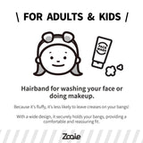 Carari Zooie Animal Hair Band Polar Bear