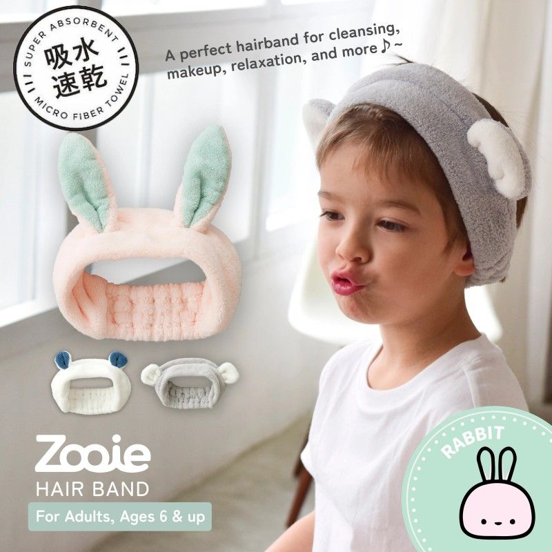 Carari Zooie Hair Band Rabbit