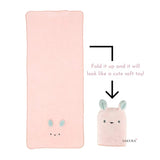 Carari Zooie Animal Face Towel Rabbit L