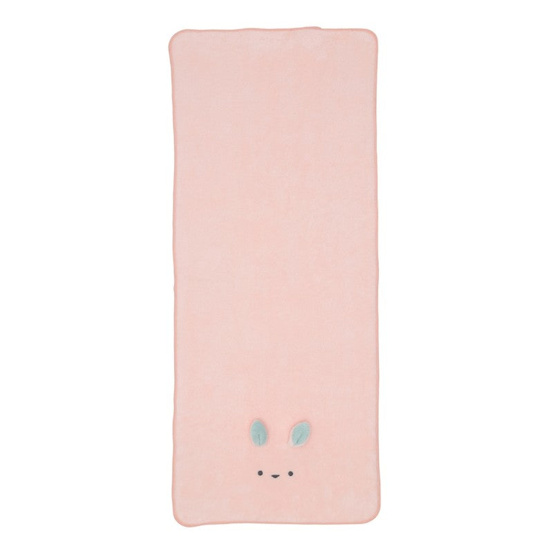 Carari Zooie超吸水毛巾粉色兔子中号