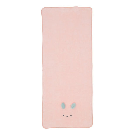 Carari Zooie超吸水毛巾粉色兔子中号