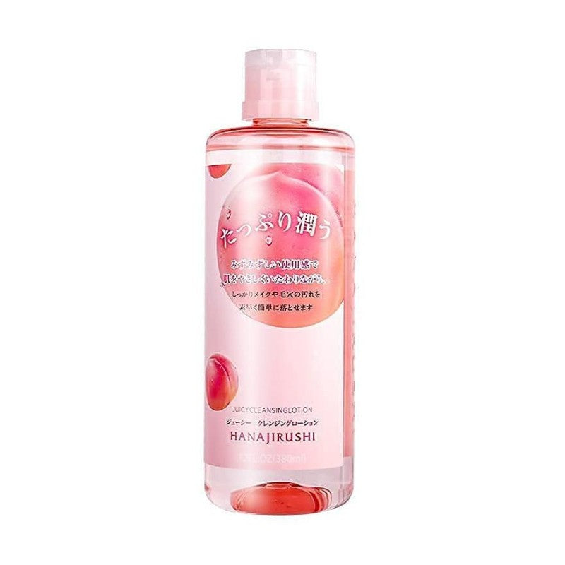 Hanajirushi Juicy Cleansing Lotion Peach Scent 380ml