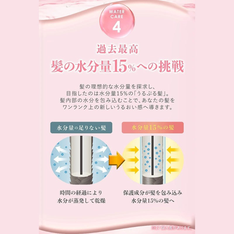 Ululis Pink Me Water Conch Control Shampoo Melty Fleur Scent 340ml