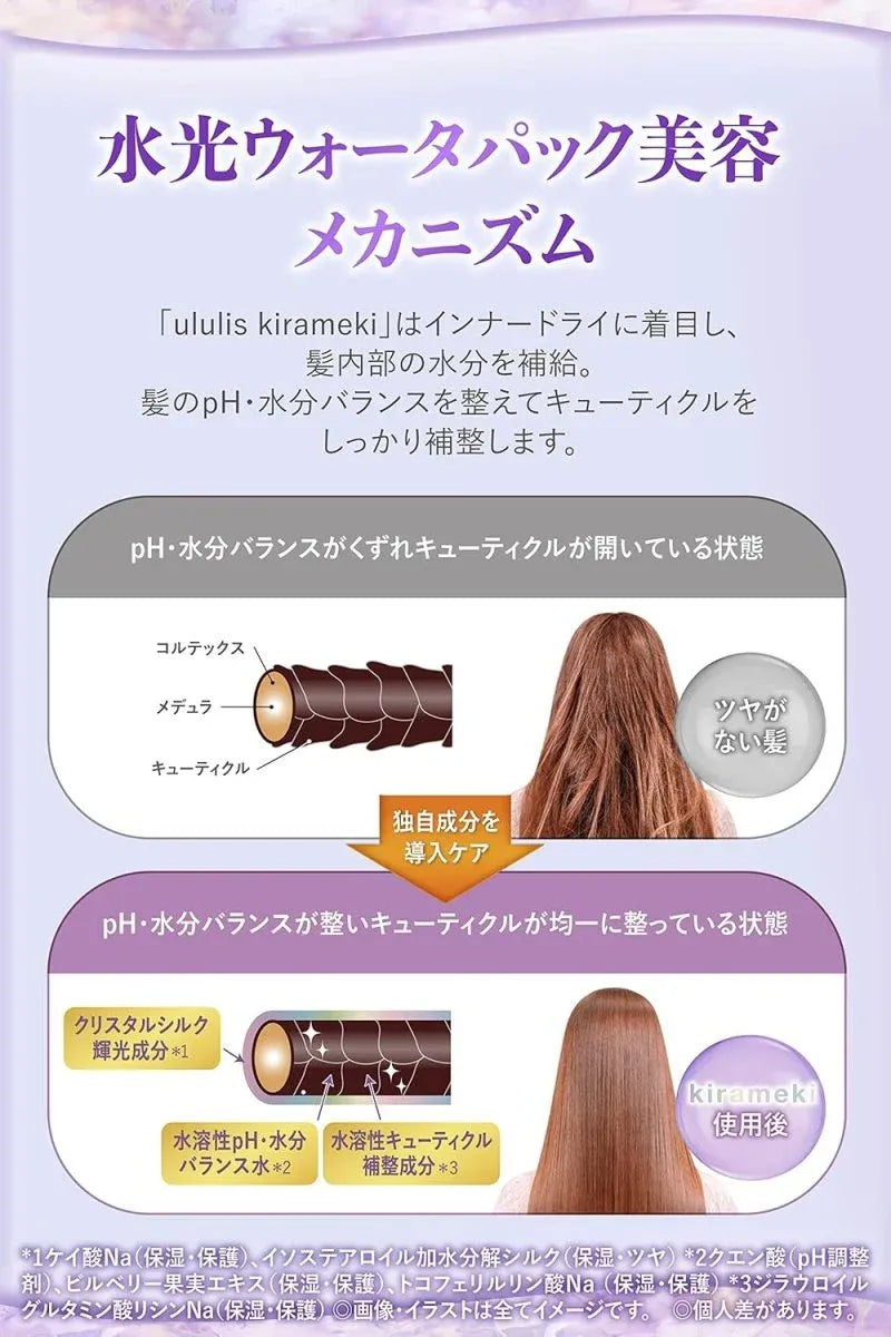UlUllis Kirameki Water Conc Shiny Treatment 335g