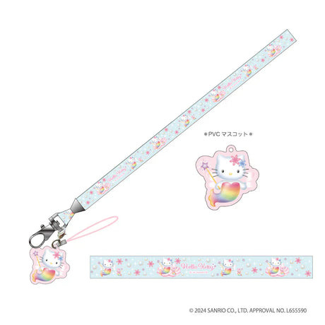 Sanrio Hello Kitty Neck Strap Mermaid Green