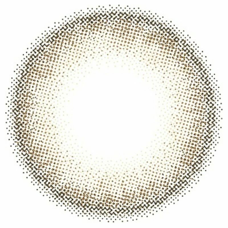 Fomomy 1-Day Color Contact Lens Honey Tan -3.50 10pcs