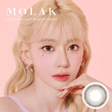 Molak日抛美瞳Twinkle Brown ±000 十枚