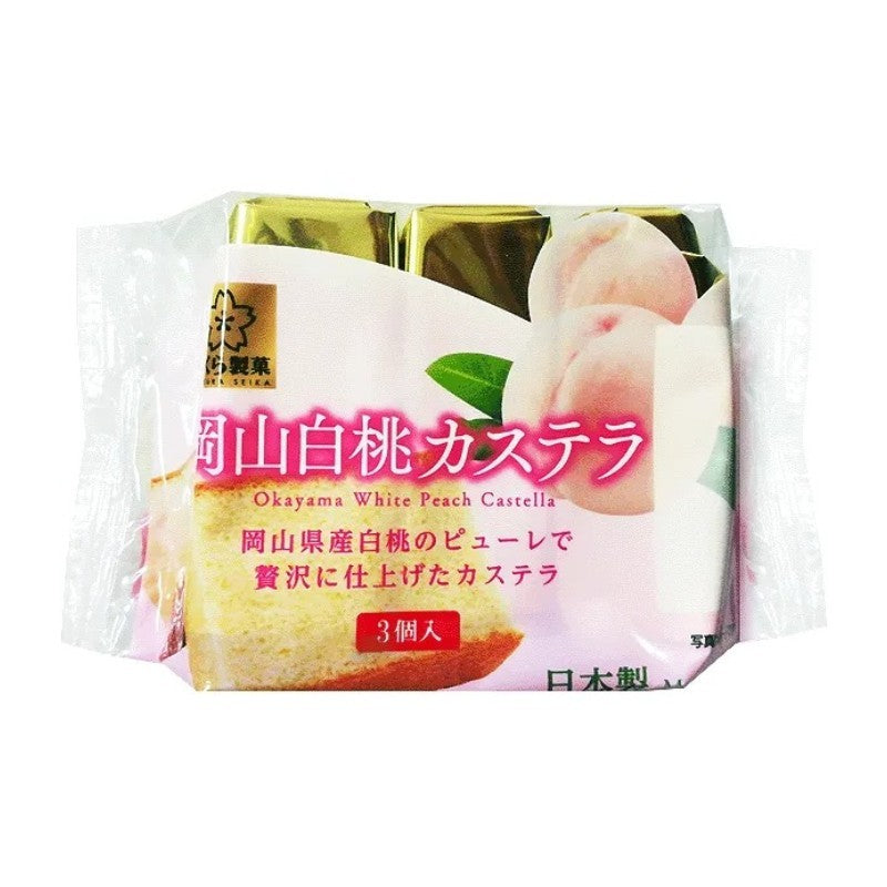 Sakura冈山白桃蛋糕 3枚