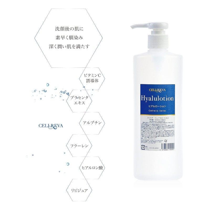 Celluliva Hyaluronic Acid Lotion 500ml