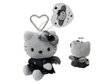Sanrio Mascot Holder Hello Kitty Black Angel Grey