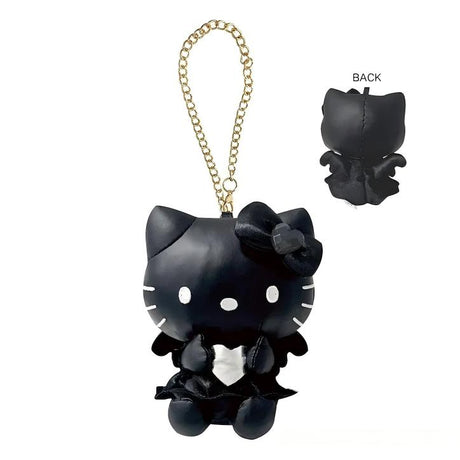 Sanrio Mascot Bag Charm Hello Kitty Black Angel Black