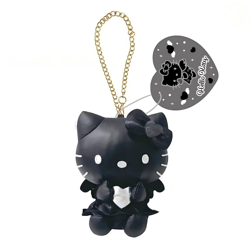 Sanrio Mascot Bag Charm Hello Kitty Black Angel Black