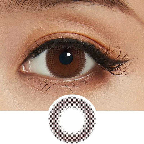 Feliamo 1-Day Color Contacts Lens Sheer Brown -2.25 10pcs