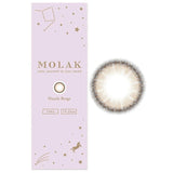Molak 1-Day Colored Contact Lenses Dazzle Beige -5.75 10pcs