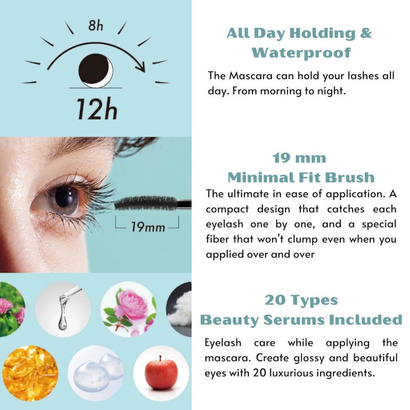 Love Liner随心所欲睫毛膏纤长自然黑色
