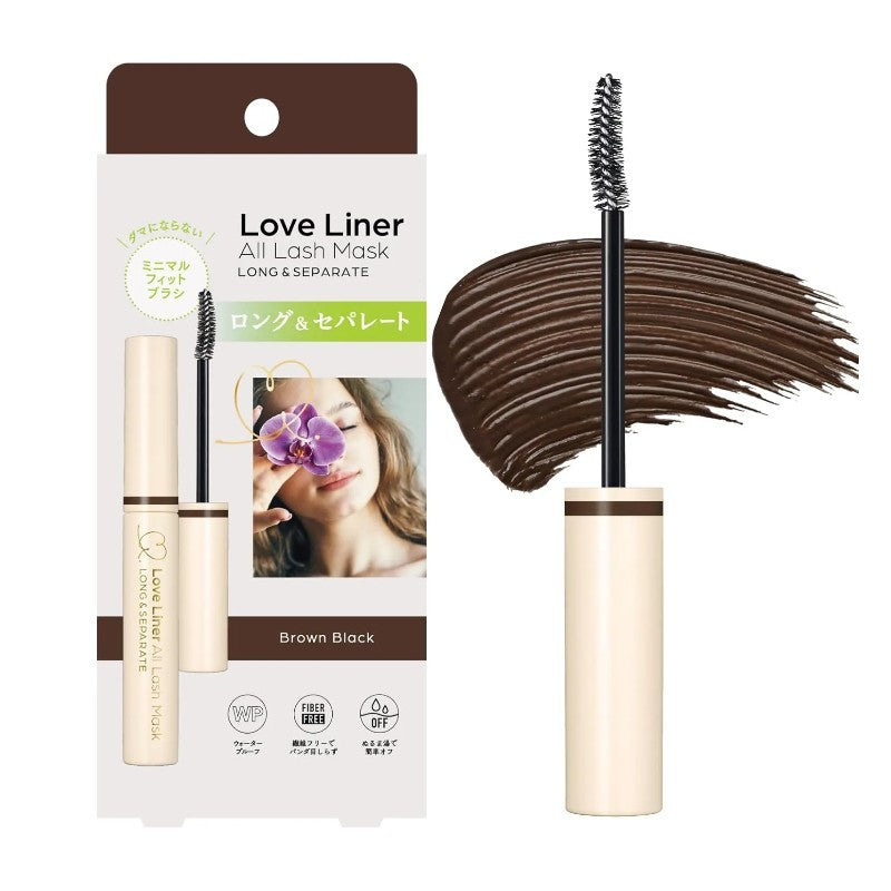 Love Liner All Lash Mask Long & Separating Mascara Brown Black