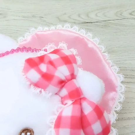 Sanrio三丽鸥绒毛玩偶球形吊饰Hello Kitty