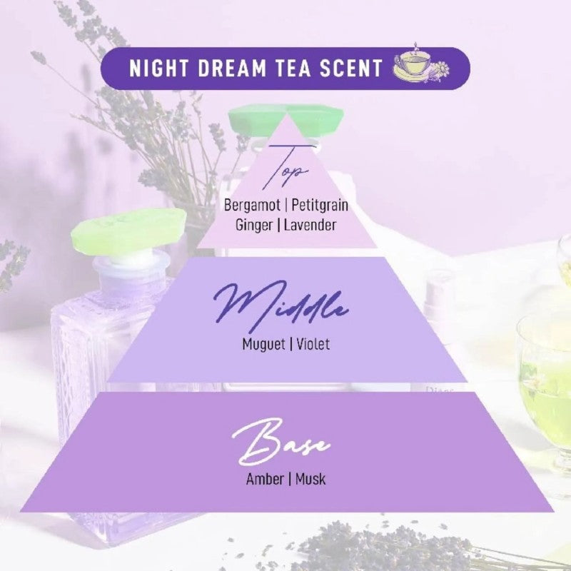 Diane Bonheur Moist & Repair Treatment Night Dream Tea 500ml