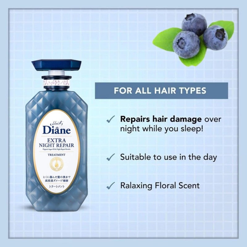 Diane Extra Night Repair Shampoo 450ml
