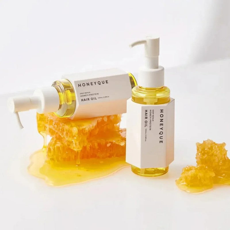 Honeyque Deep Repair Honey Protein Hair Oil Sleek 100ml