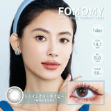 Fomomy日抛美瞳Twinkle Navy -6.00 十枚