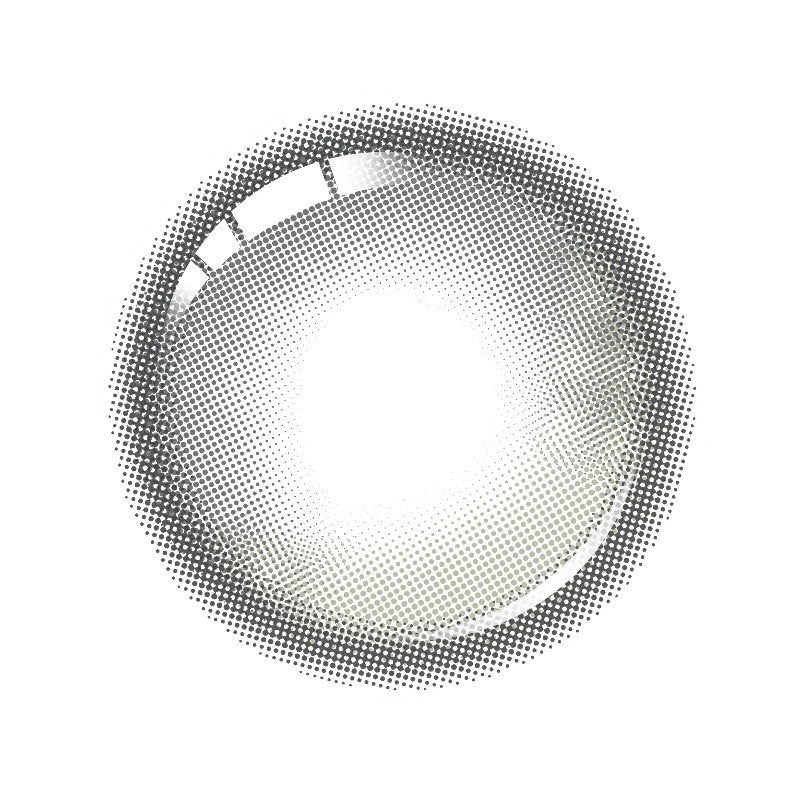 Barrieyes 1-Day Colored Contact Lens Aurora Gray -2.00 6pcs