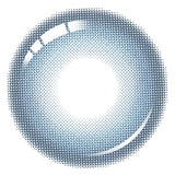 Barrieyes Aurora 1-Day Color Contact Lens Gloria Blue -4.50 6pcs