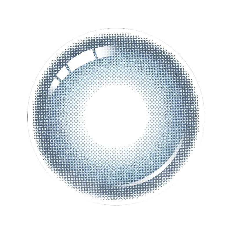Barrieyes Aurora 1 Day Colored Contact Lens Gloria Blue -2.25 6pcs