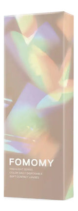 Fomomy Highlight 1-Day Color Contact Lens Highlight Brown -5.00 10pcs