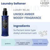 Lavons Fabric Conditioner Softener Luxury Relax 600ml