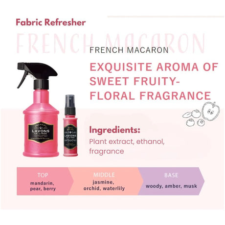 Lavons Fabric Freshener Spray French Macaron 370ml