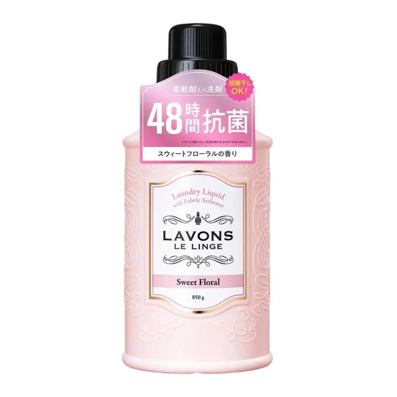 Lavons Laundry Detergent with Fabric Softener Sweet Floral Scent 850g