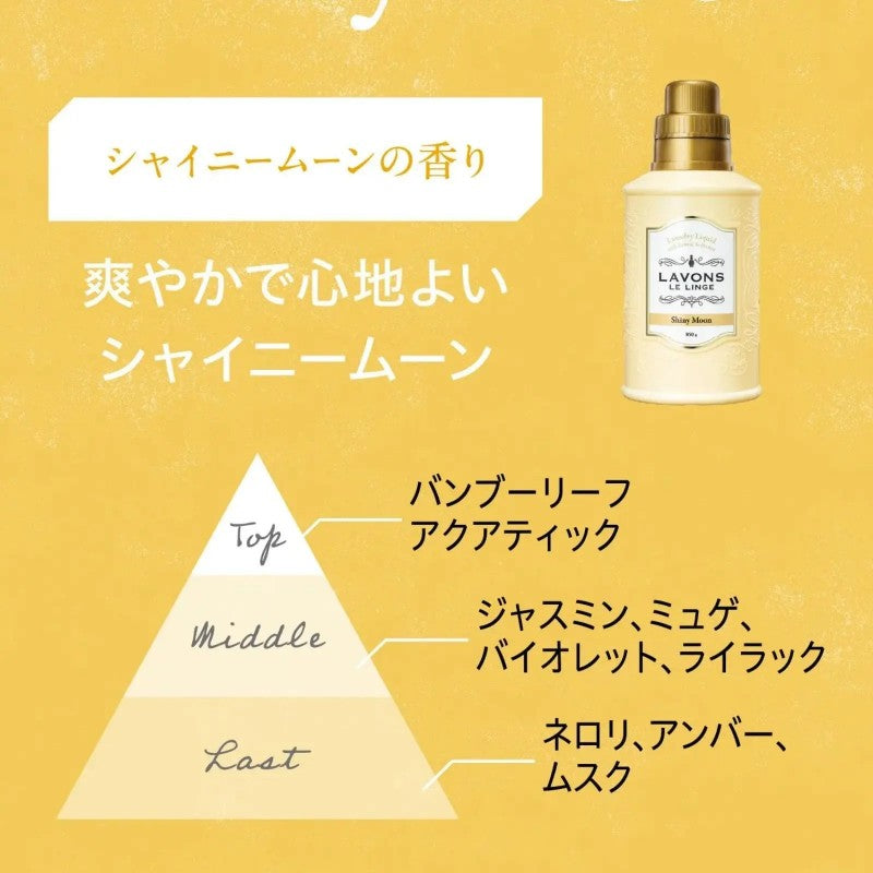Lavons朗蓬恩衣物柔顺洗衣液二合一香槟月夜 850g