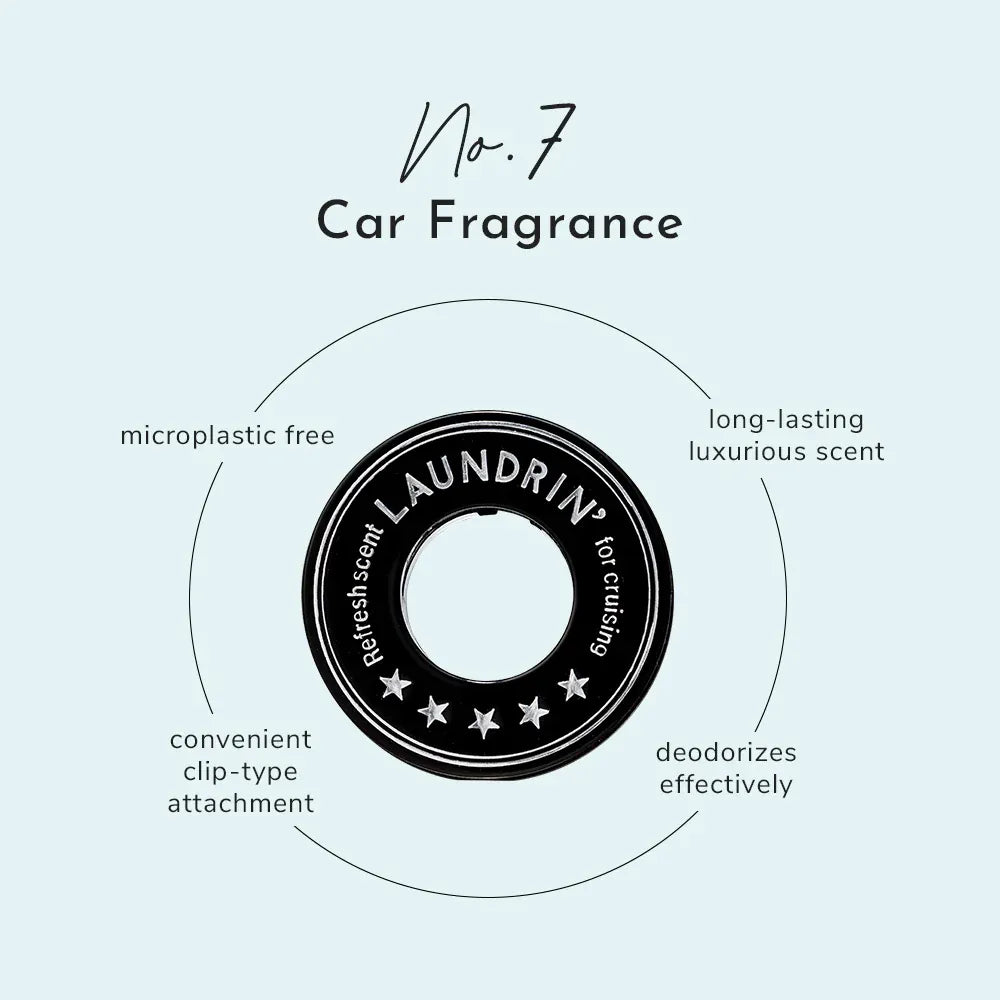 Laundrin Car Fragrance No.7 Fresh Marine 1pcs